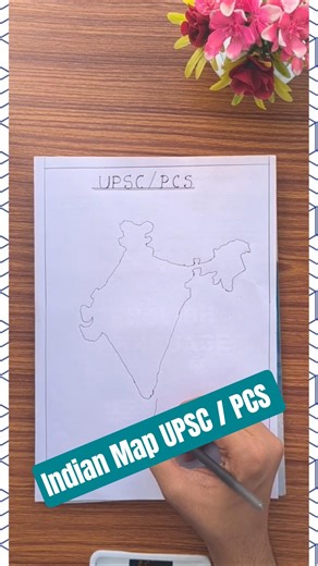 Indian Map for UPSC/ PCS