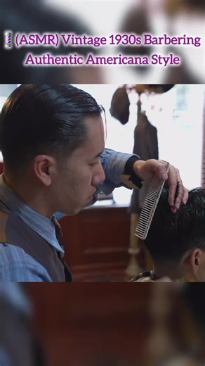 Authentic 1930s American Barbering Experience