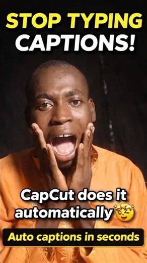 Stop Typing Captions Manually! CapCut Does It in Seconds 🤯