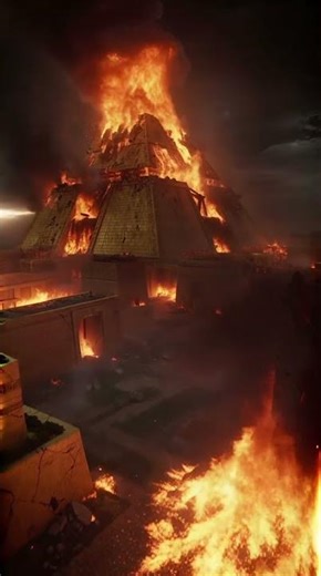 Alien City is on Fire #alieninvasion #spacewar #space