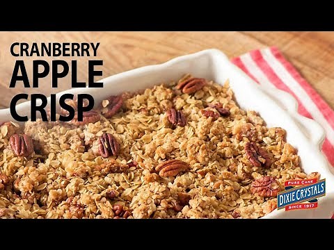 How to Make Cranberry Apple Crisp