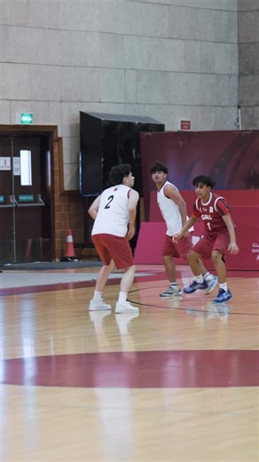 Defense ➡️ Offense. Clockwork. ⏰ #MiniWorldaCup | Qatar Basketball Federation