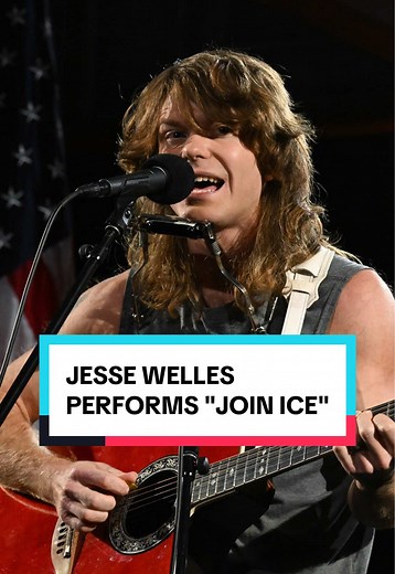 Jesse Welles Performs 'Join Ice' on Colbert Show