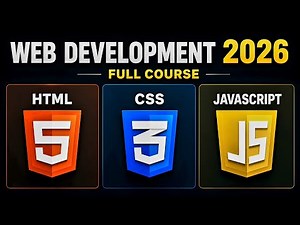 Learn HTML5, CSS3 & JavaScript in One Shot | WEB DEVELOPMENT