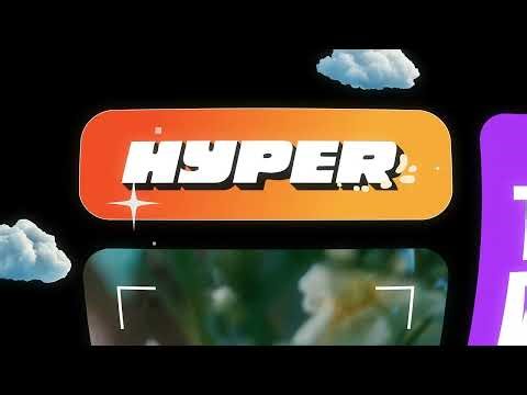 HYPER Logo Reveal - Bold 3D Motion Animation