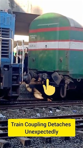 Dangerous Train Coupling Break Down Explained #shorts#youtubeshorts#shortsvedio#viral#viralvedio#get