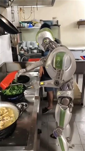 Robot Chef Making Perfect Meals Automatically 🤖🍳#shorts#trending#viral