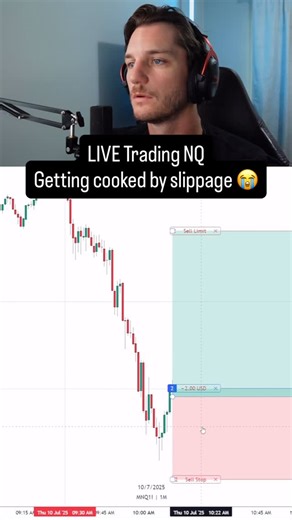 Corey Ray | Slippage cooked me today 😭 Comment the word “system” and I’ll send you over the exact 3 step system I trade every single day for FREE.... | Instagram