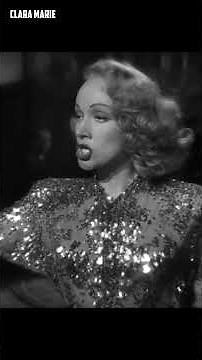 Marlene Dietrich’s Iconic Sequin Dress | A Foreign Affair (1948) Hollywood Glamour