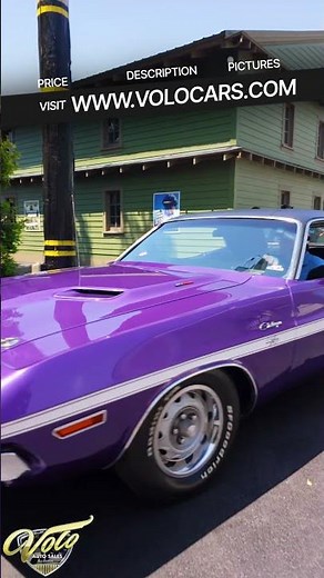 1970 Dodge Challenger R/T Startup & Rev! (V22328)