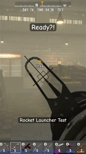 Rocket Launcher Test #7dtd #gaming #zombieapocalypse #survivalgame #rocketlauncher #gamingvideos