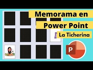 Como hacer un MEMORAMA en POWER POINT