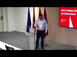 AV2 Video Codec Architecture, presented by Andrey Norkin, Netflix & AOM Coding Working Group