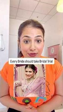 Every bride should take bridal trial to avoid problems on your wedding day #nikksmakeupartist