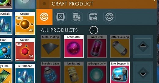 No Man's Sky Antimatter - how to get Antimatter, find Antimatter recipe