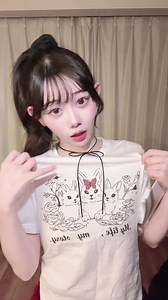 Popteen最終審査Tシャツバトル｜韓国風ウサギデザインの紹介