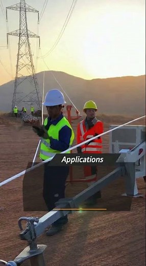 ⚡ 80kN Hydraulic Tensioner: The Power Line Stringing Secret You Need!