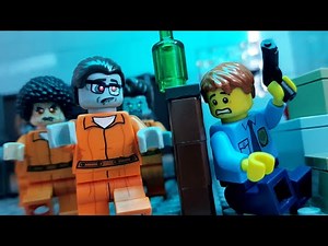 LEGO Zombie Prison Break - The Outbreak / Apocalypse Stop Motion Animation 레고 좀비 프리즌 브레이크 - 더 아웃브레이크