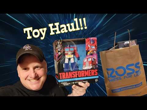 Studio Series 86 Battle Damaged OPTIMUS PRIME & Deep Discount ROSS Super TOY Haul!!