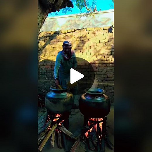 Outdoor Cooking Techniques over Open Fire