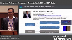 Machine learning as a tool for geologists - FULL SESSION