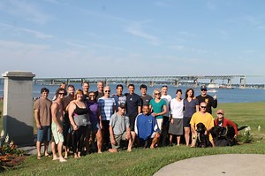 Team Navy Takes on the 40th Save The Bay Swim