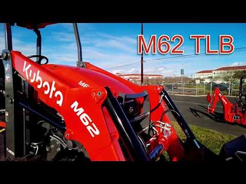 Kubota M62 TLB Utility Tractor