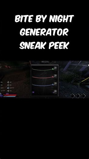 bite by night generator sneak peak #roblox #bitebynight