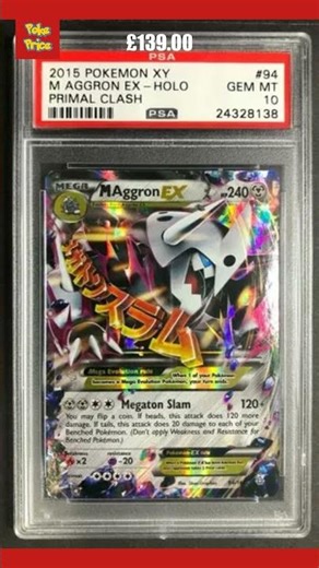 💸 Aggron Sold for £139.00! Worth it?! #shorts