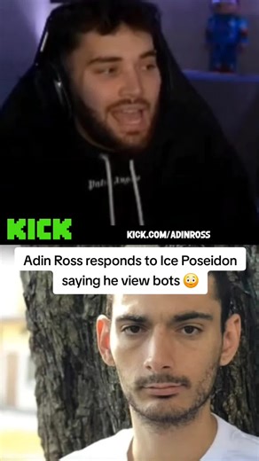 Adin Ross Addresses Ice Poseidon's View Bot Claims