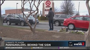 Behind the Sign: Meet a Triad Panhandler