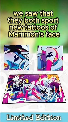 Why do Glitz and Glam have Mammon Tattoos in Helluva Boss?
