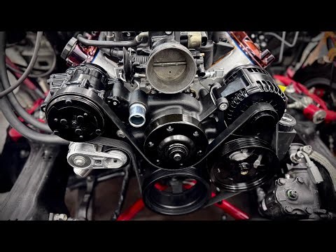 Holley Mid Mount Accessory Drive_ Gbody LS Swapped