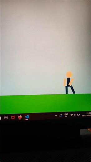 Walking Boy Animation using html css and javascript. #coding #html #css #javascript #viralreels