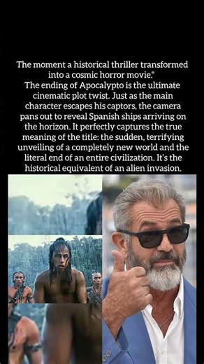 The Most Shocking Ending in Cinema History 🤯 | Apocalypto#melgibson #shorts #apocalypto