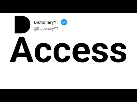 Access Meaning In Urdu