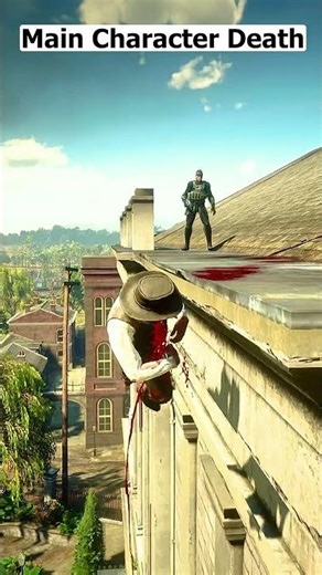 One of the most Dramatic Death Scene #rdr2 #quickdraw #gunslinger