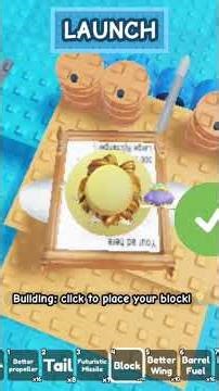 Flying chair Illusion Build a plane Tutorial #roblox