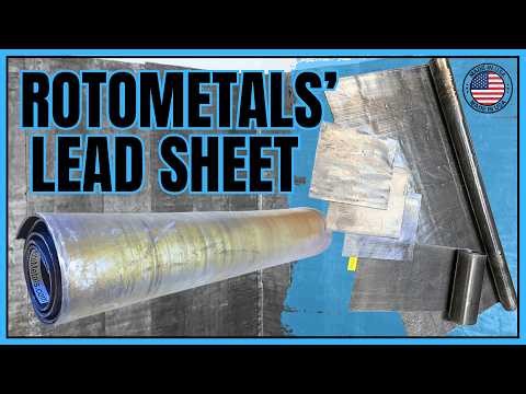 RotoMetals' Lead Sheet - Made in the USA