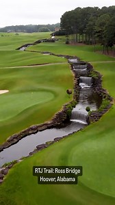 As @pjkoenig keeps RTJ Trailin’ down South, we take a look at the iconic @rtjgolftrail at Ross Bridge. —————— The course plays symbolic of an old parkland-style course, ten holes play along the banks of two significant lakes connected by a spectacular waterfall dropping 80 feet between the 9th and 18th greens (seen above). Who’s tested their game at Ross Bridge? Is it a must play along the RTJ Trail? —————— #Beautifulgolfcourses #golf #pga365 #mustplay #destination #destinationgolf #golfphotogra