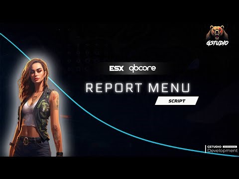 Report system FiveM [ESX & QBCore/QBOX] | GstudioScripts