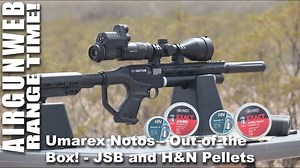 Umarex Notos .22 Regulated, Compact, Micro-Carbine PCP - Out of the Box! JSB + H+N Pellets