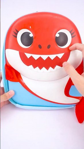 Baby Shark backpack Unboxing & Review ASMR Toys #toys #unboxing #babyshark