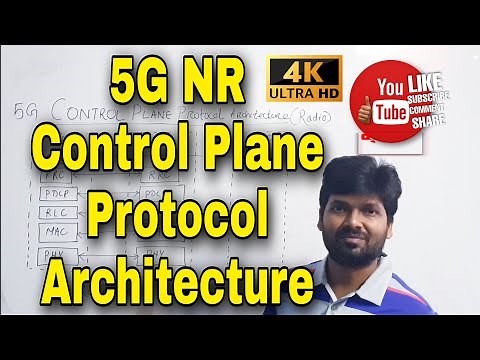 5G NR Control Plane Protocol Architecture || 5G Radio Protocols || 5G NAS,RRC,PDCP,TLC,MAC,PHY Layer