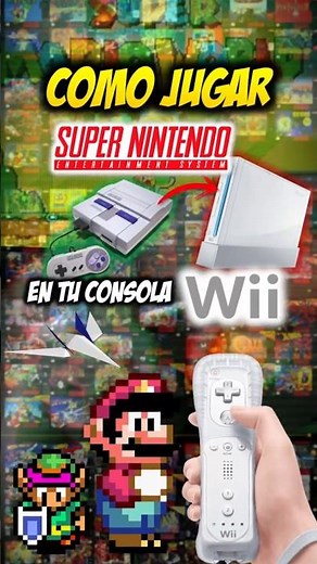 TURN your WII into a SNES + ALL GAMES ✅ #tutorial #wii #videogames