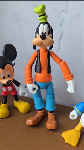 Disney Goofy Donald Mickey Mouse & Friends 6 Piece Figure Set Articulated - Etsy