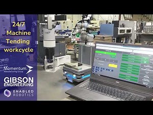 Automating Machine Tending Workflow with ER-FLEX. Case: Momentum Manufacturing Group