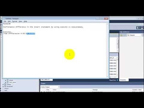 Python MYSQL execute vs executemany