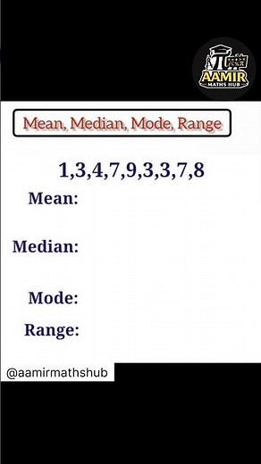 Mean Median Mode Range in One Shot 🔥 | Statistics Full#shorts#statistcs#mean#mode#medians#sscmaths
