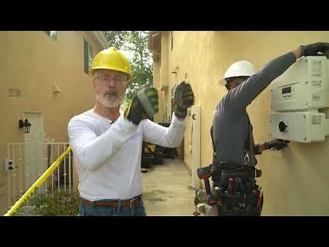 Solar Snack - How to Mount SolarEdge HD Wave Inverter